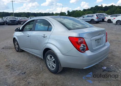 2012 Chevrolet Sonic 2Ls z USA, uszkodzony, nr VIN 1G1JA5SH9C4223421